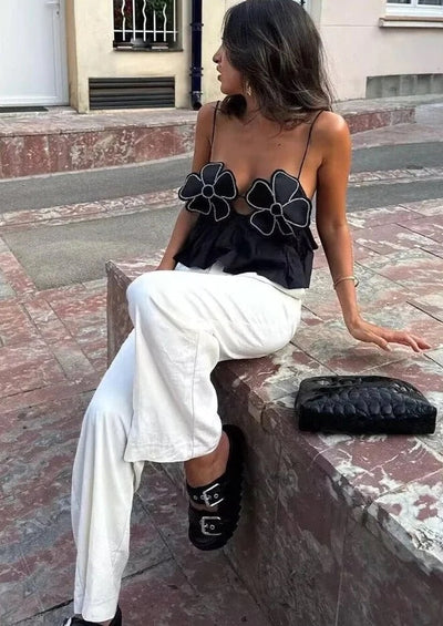 Isabella Top- Black