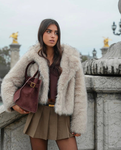 Fur coat