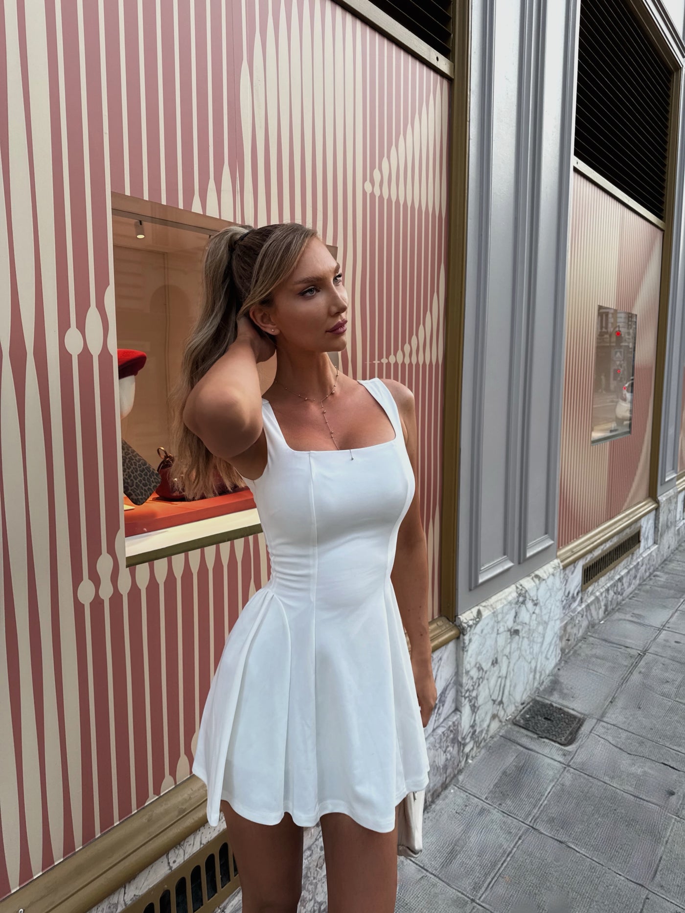 Alexis dress- White