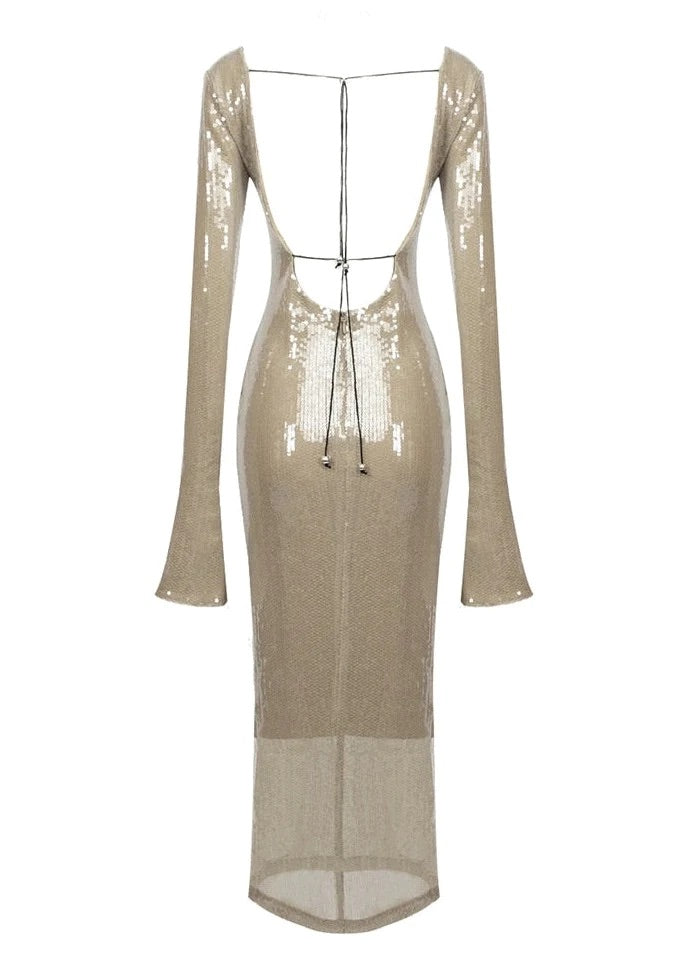Amber dress- Beige