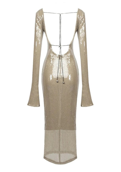Amber dress- Beige