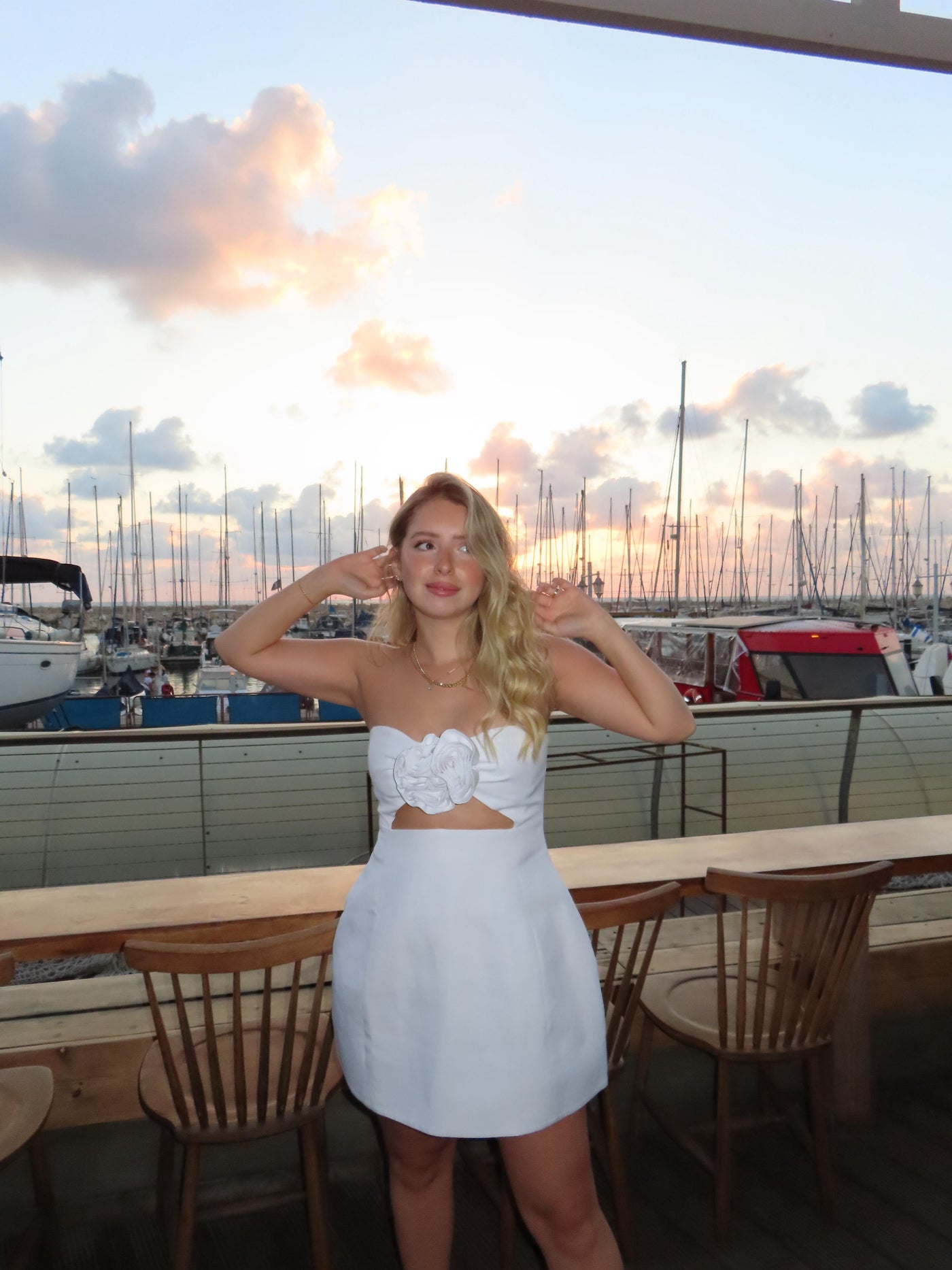 Hailey White Dress