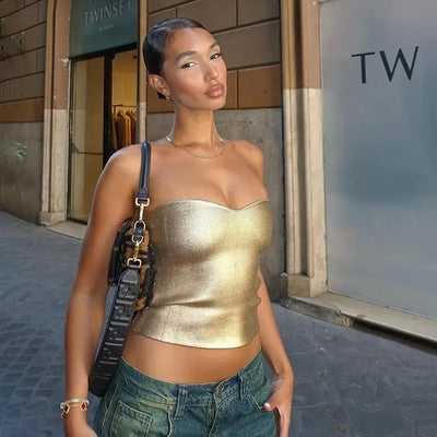 Strapless Top