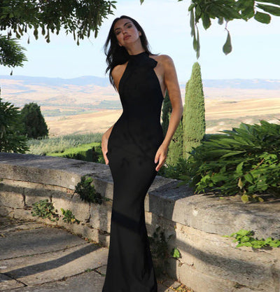 Neomi Open Back Dress