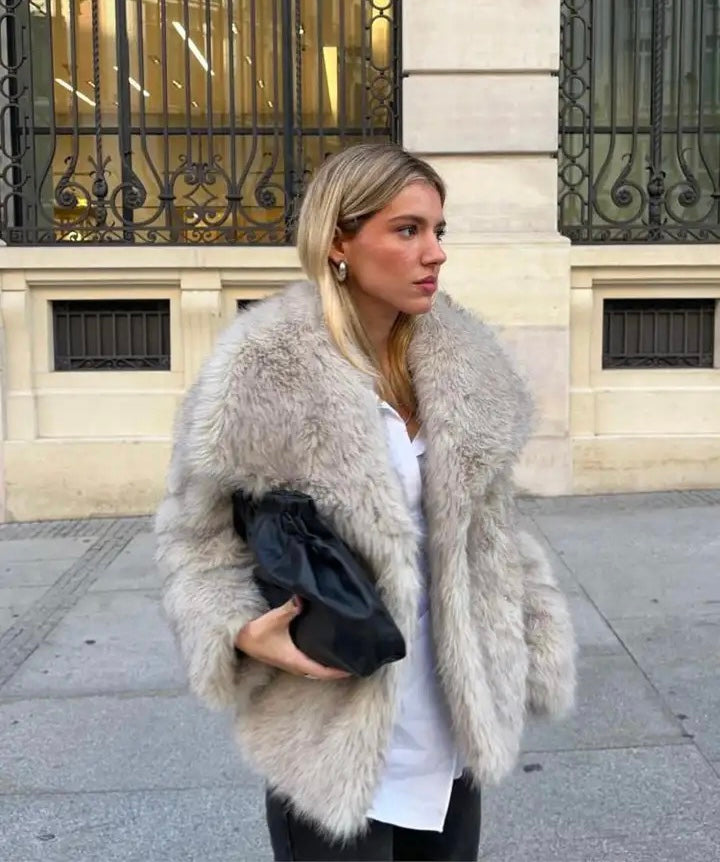 Fur coat
