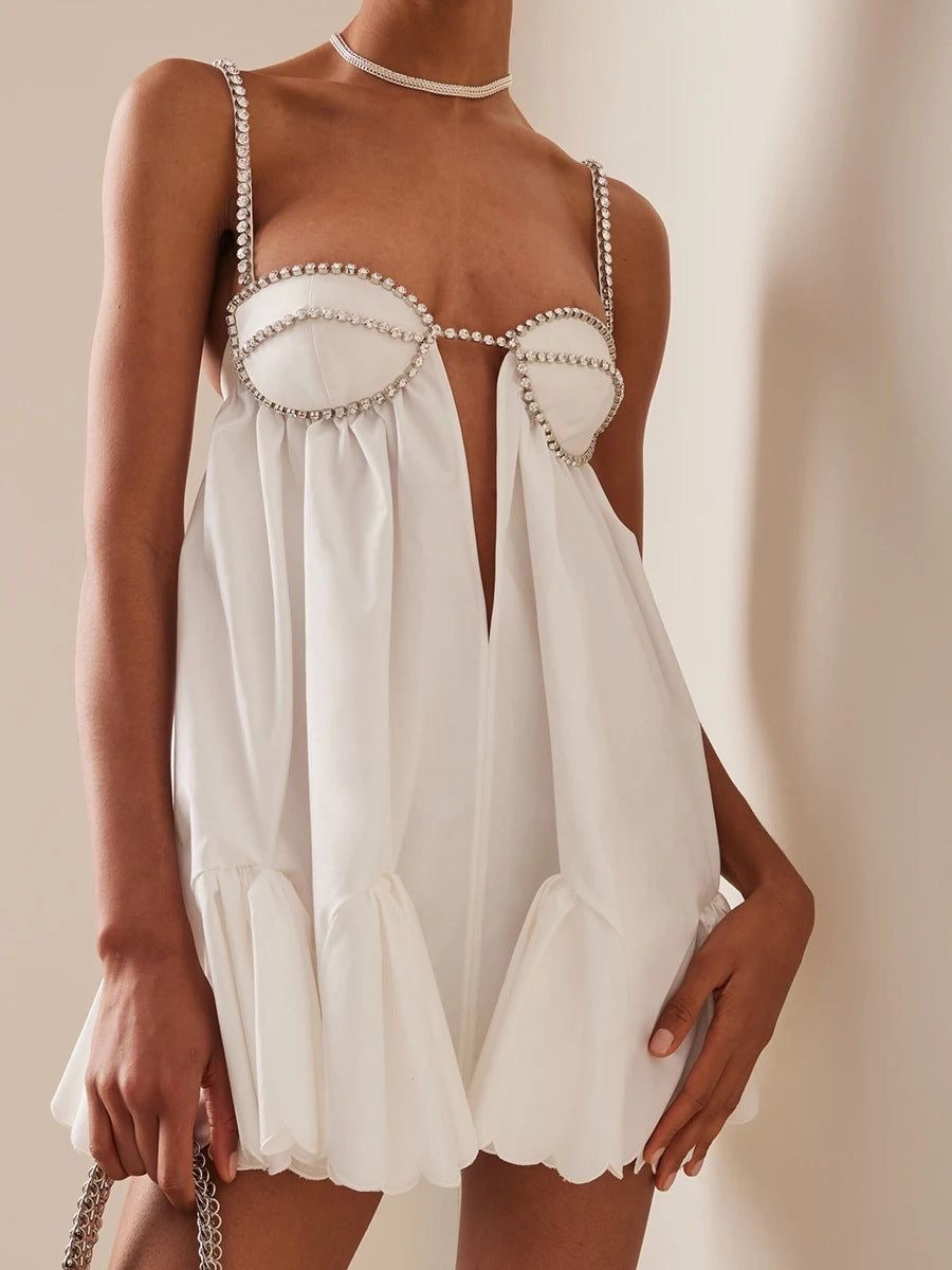 Amy Dress - White