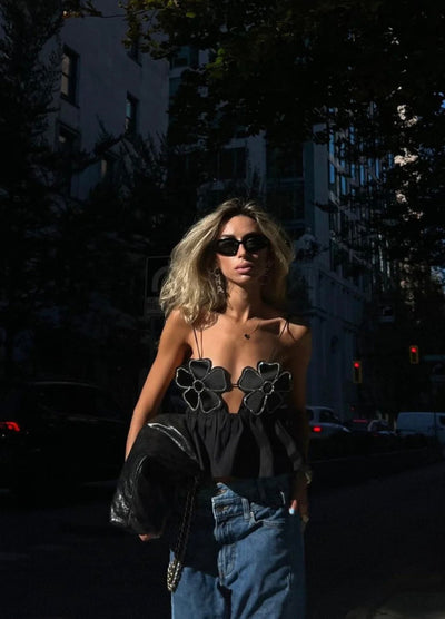 Isabella Top- Black