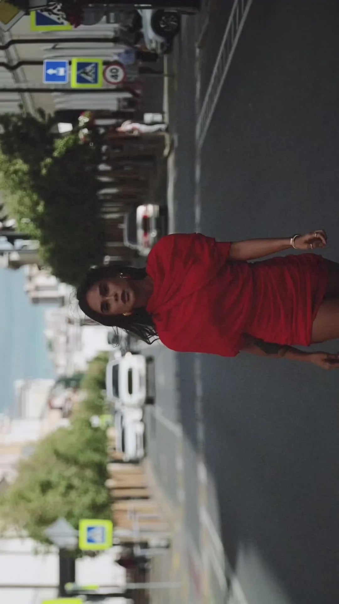 Scarlet Red Dress