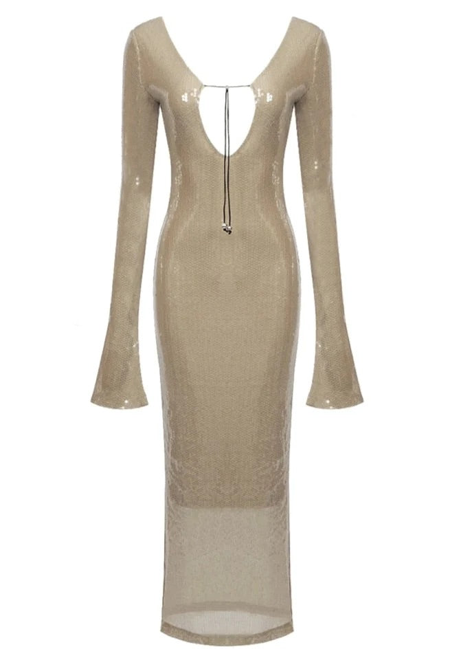 Amber dress- Beige