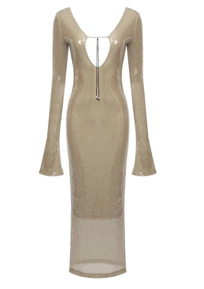 Amber dress- Beige