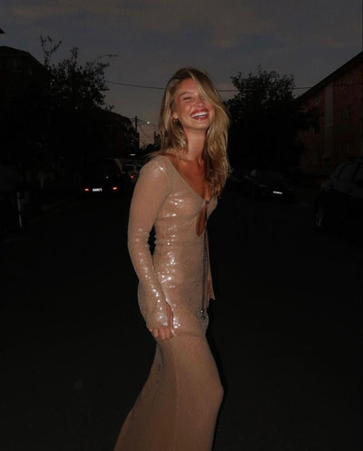 Amber dress- Beige