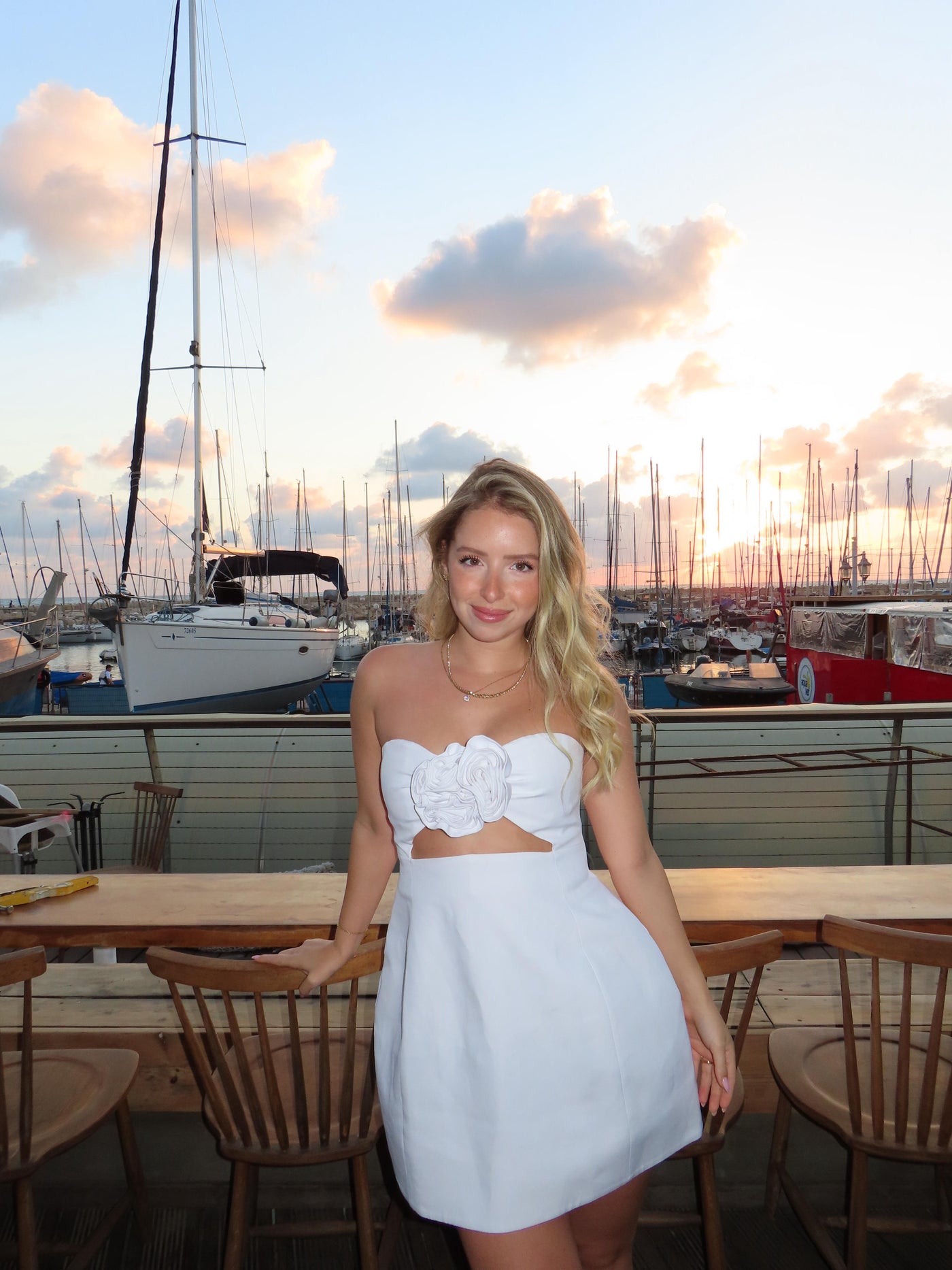 Hailey White Dress