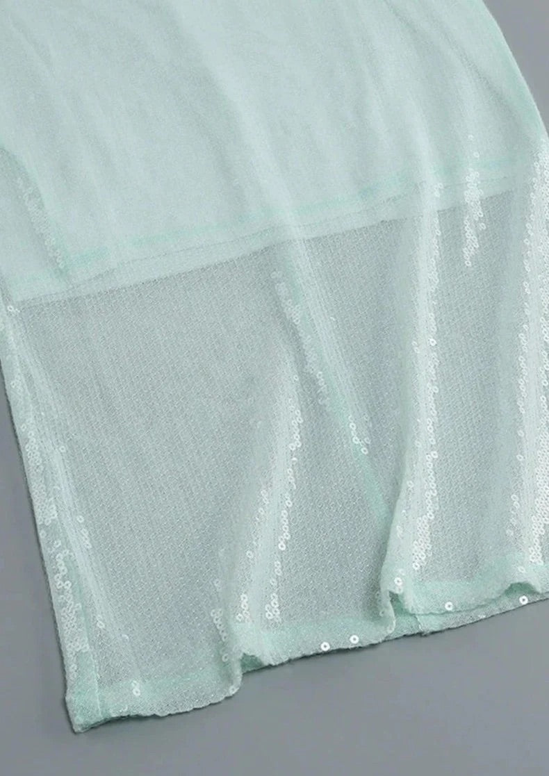 Amber dress- Sky blue