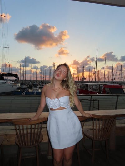 Hailey White Dress