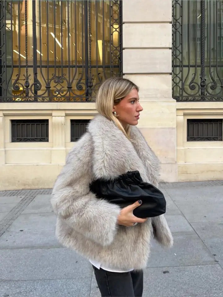 Fur coat