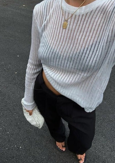 Isabel Knit- White