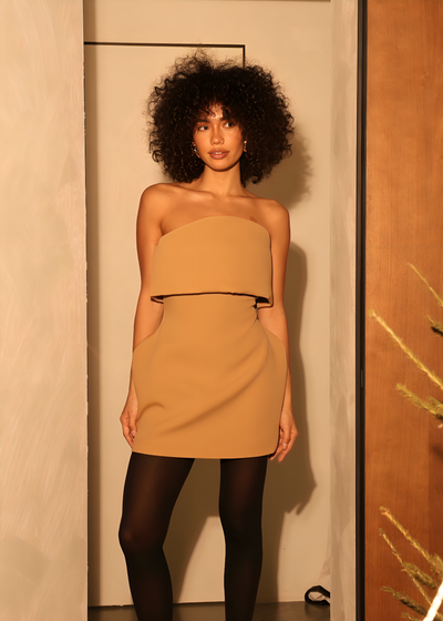Angel Dress - Toffee