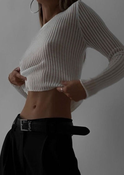 Isabel Knit- White