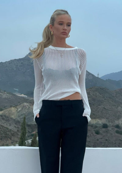 Isabel Knit- White
