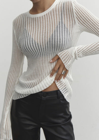 Isabel Knit- White