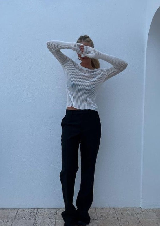 Isabel Knit- White